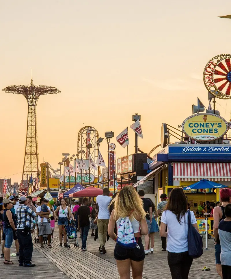 Attractions at the Coney Island USA