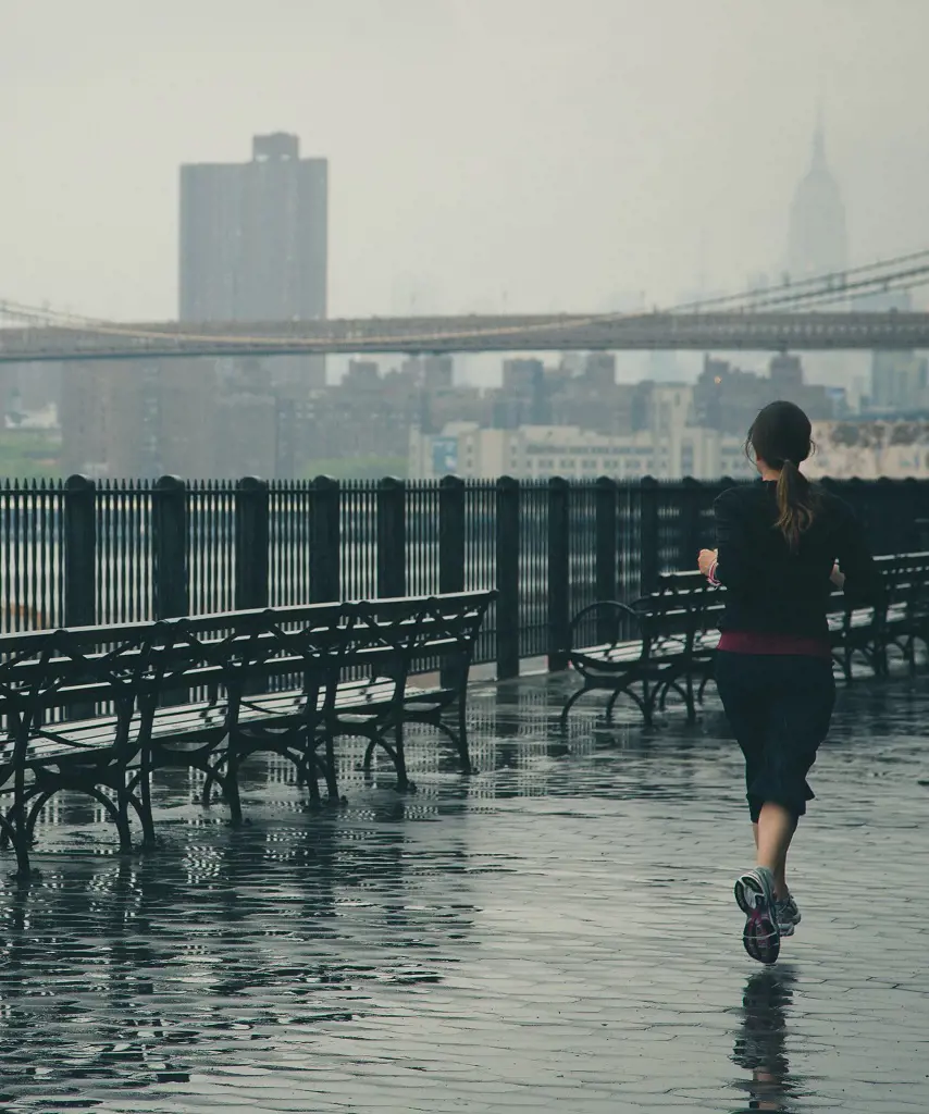 Running By The Brooklyn Bridge