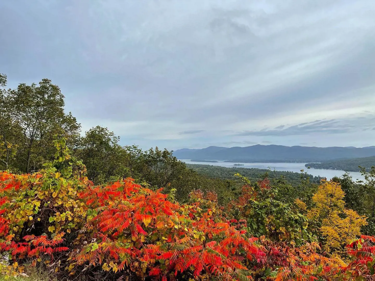 Gorgeous view of Lake George from Prospect Mountain (photo by @mmk1226photography)