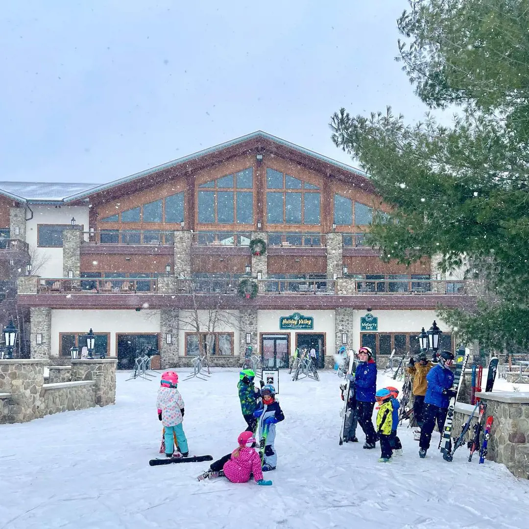 Kids enjoying their weekend program at Holiday Valley in Ellicottville NY