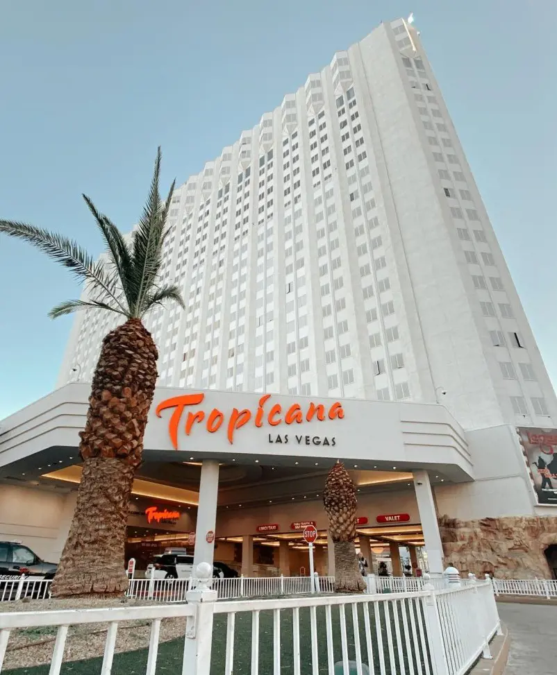 Tropicana Las Vegas - a DoubleTree by Hilton Hotel is on strip hotel with an indoor pool