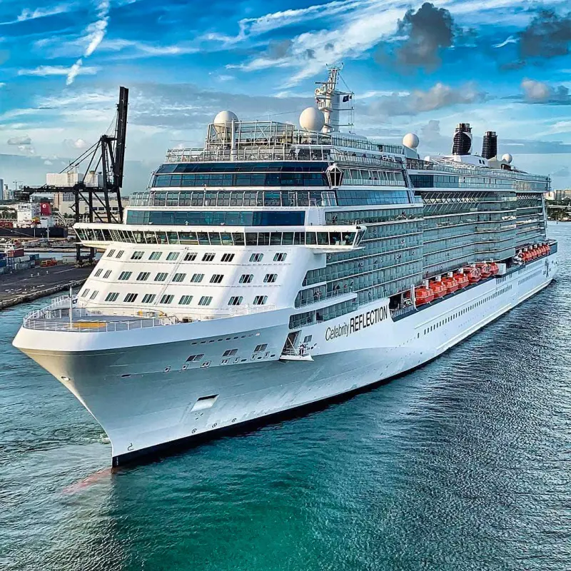 Celebrity Reflection ready to leave the Iberian Peninsula in June 2019