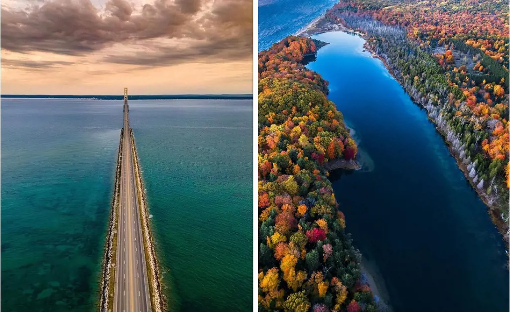 Michigan has bustling cities, Great Lake shorelines, and lush forests making it a perfect vacation destination. (Photo By: @nat_geo_vibes)