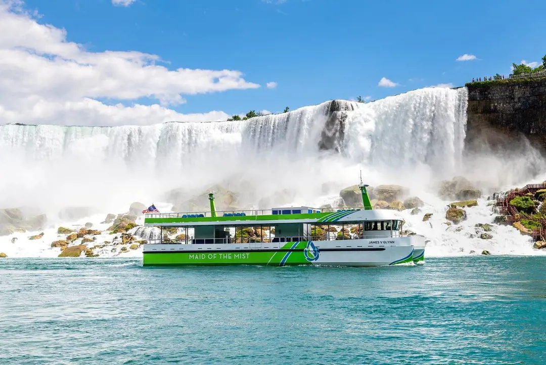 Enjoy boat tour with Maid of the Mist this summer in the falls