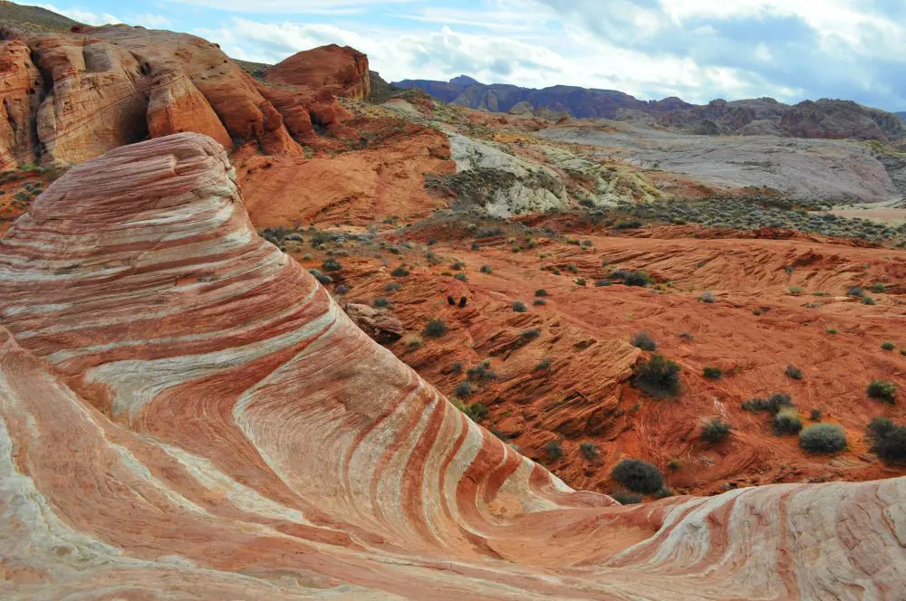 The Aztec Sandstone in Valley of Fire State Park