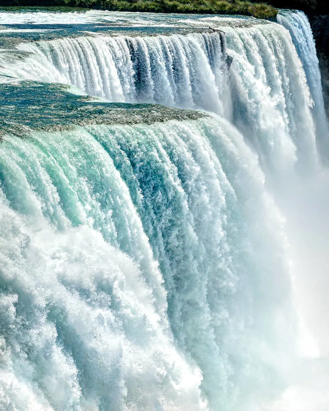 Beautiful waterfalls' aerial view in Niagara Falls USA (photo by @jonaslegarth)