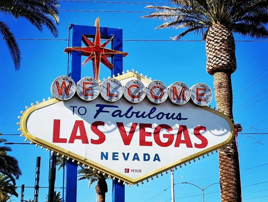 The famous Welcome to Fabulous Las Vegas sign