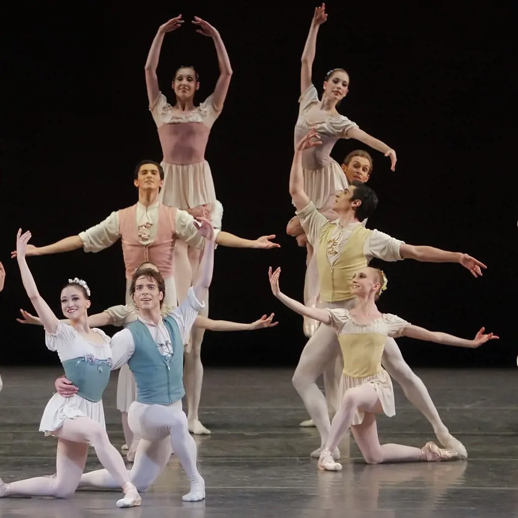 New York City Ballet at the stage. (Photo By: Paul Kolnik⁠)