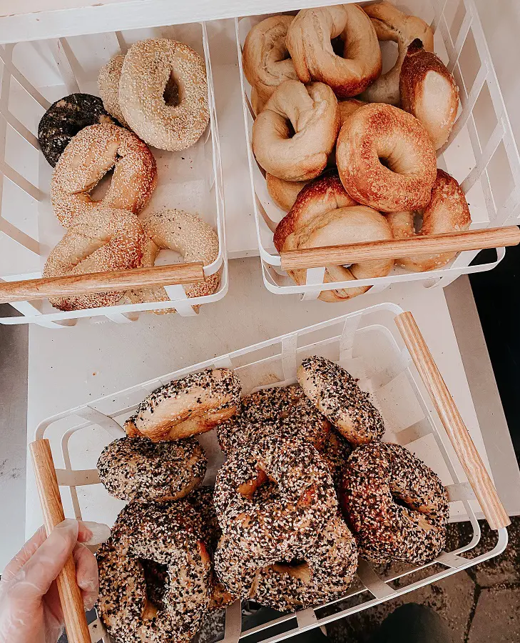 NYC favorite bagels. (Photo By: Tessa Wilson)